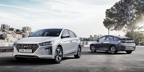 Hyundai представила обновленный гибрид Ioniq